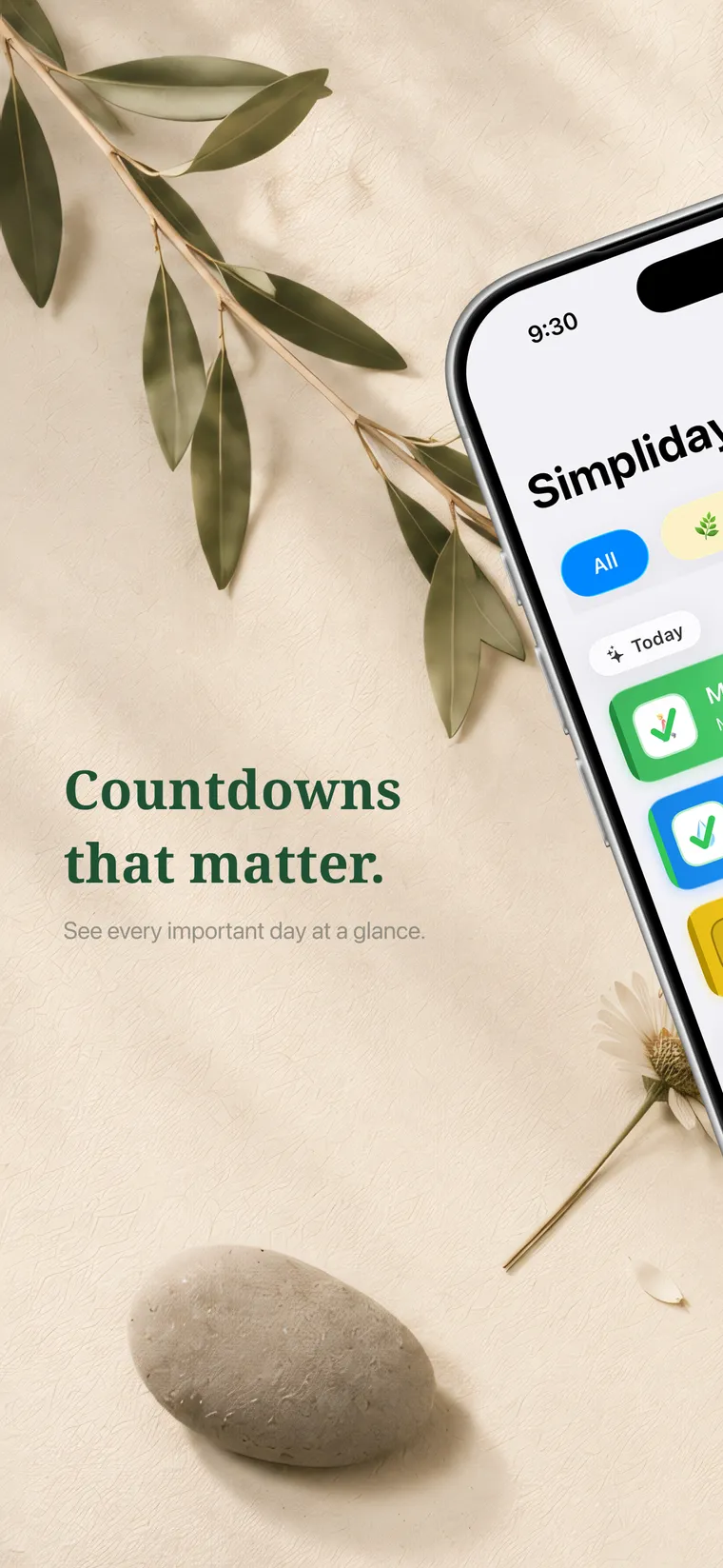 Simpliday v1.1 campaign — slide 1 of 8